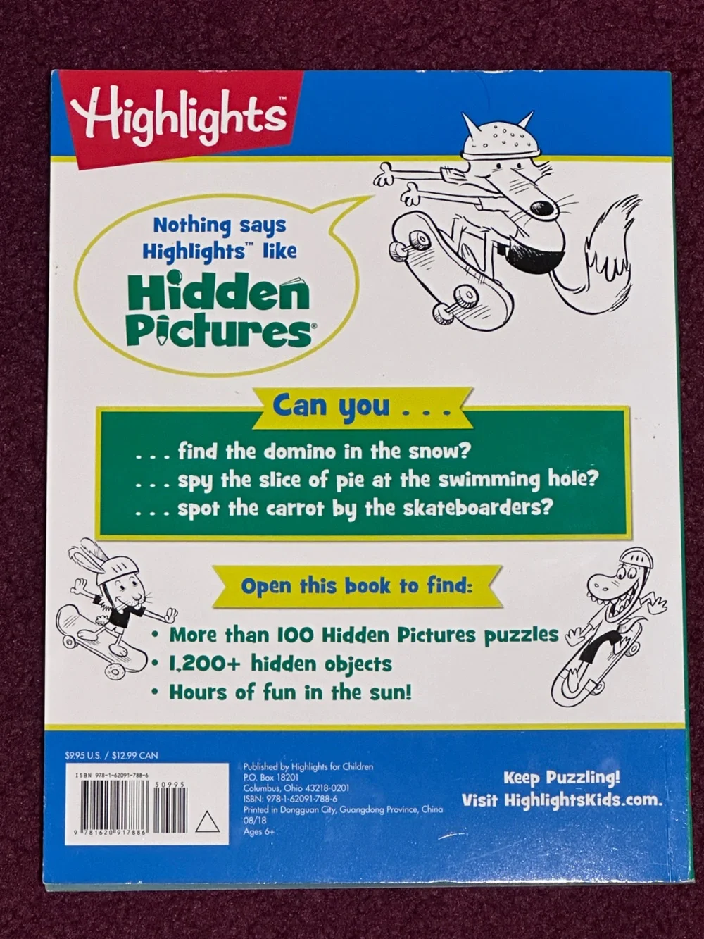 Lot of Hidden Pictures, Spot the Difference fun puzzles